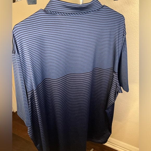 Vineyard Vines Men's Navy Striped Polo - Picture 3 of 3